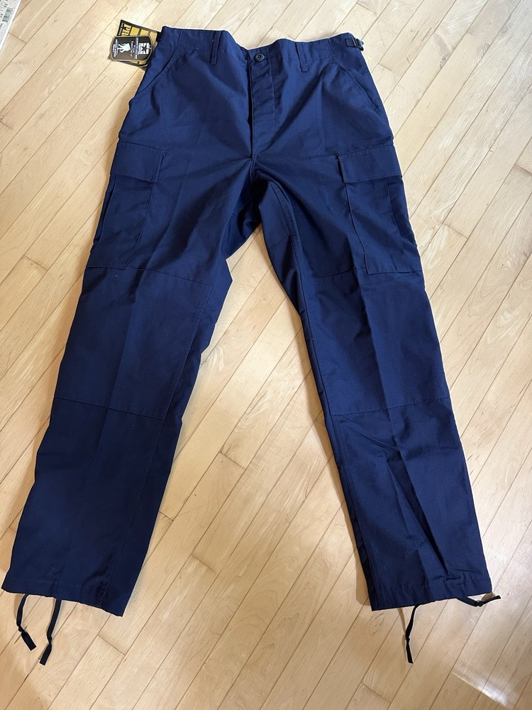 Propper F520138405 - BDU Trouser Pants Button Fly Blue Medium Regular Workwear