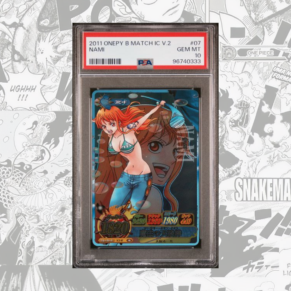 PSA10 2011 ONE PIECE ONEPY BERRY MATCH IC VOL.2 07 NAMI