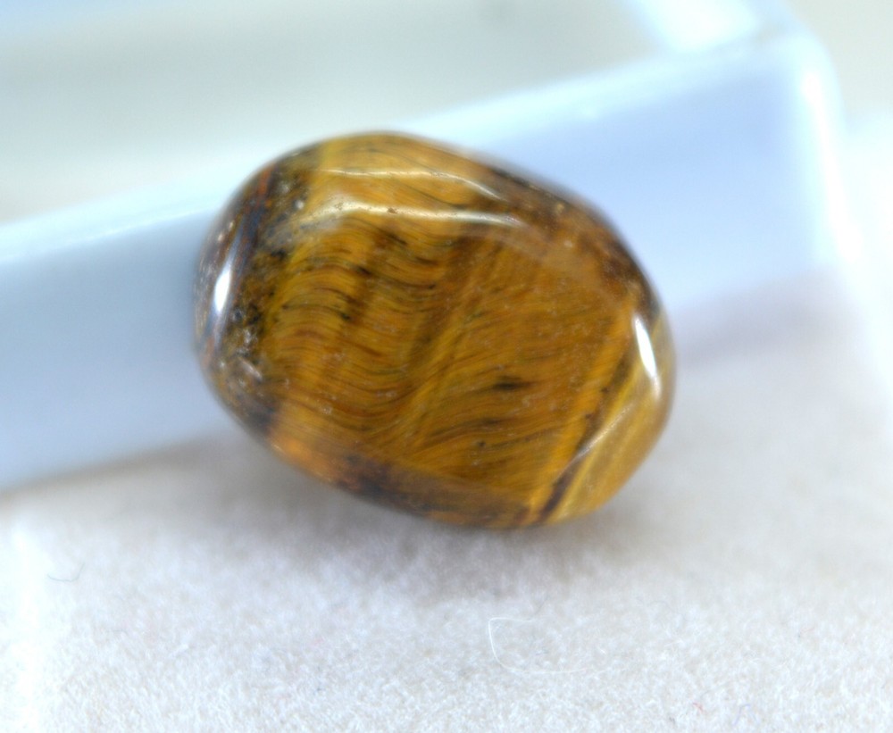 15ct Natural Certified African Mines Tiger Eye Loose Gemstone TG45