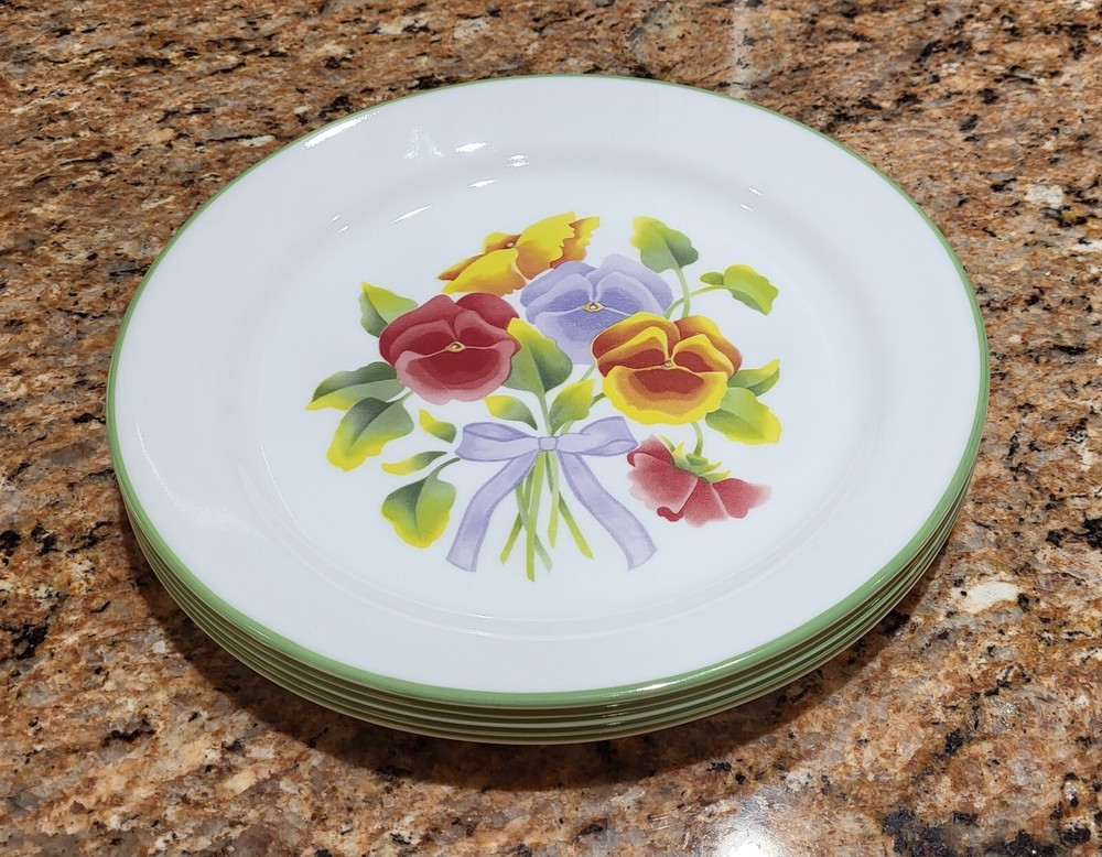 Corelle Summer Blush 8 1/2” Luncheon/Salad Plates (Set of 5)
