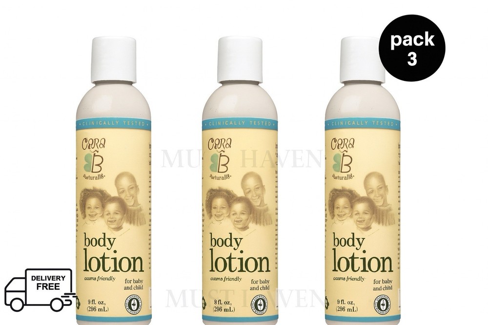 3 Pack Baby & Child Body Lotion for Sensitive Skin & Eczema Relief
