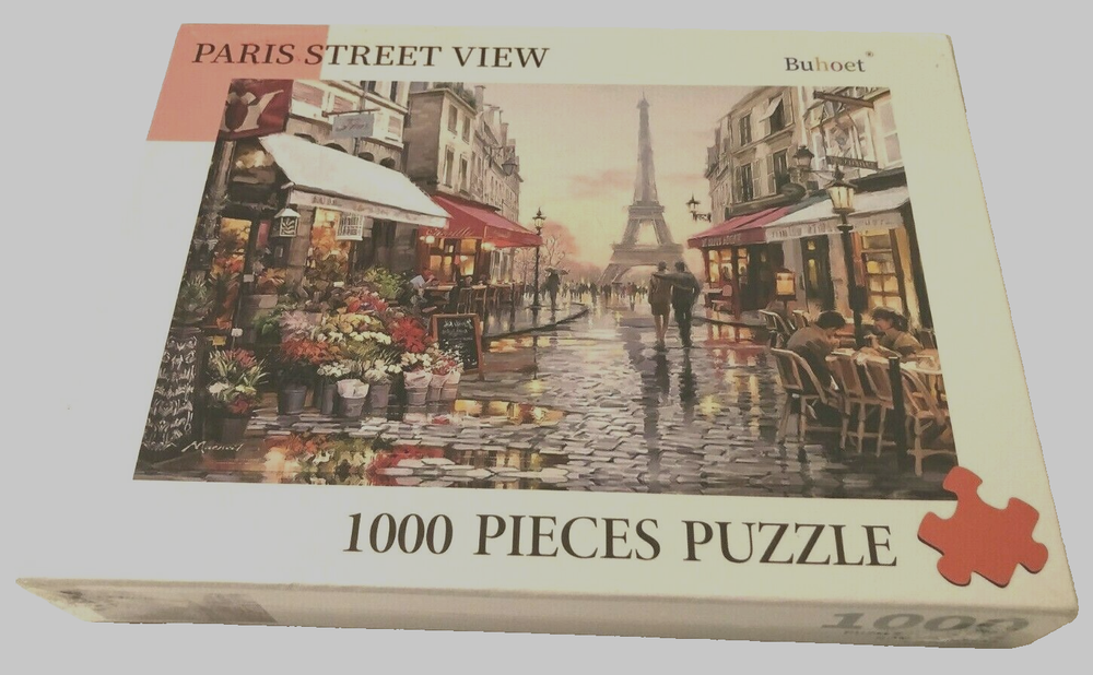 Buhoet Paris Street View 1000 Pieces Jigsaw Puzzle New