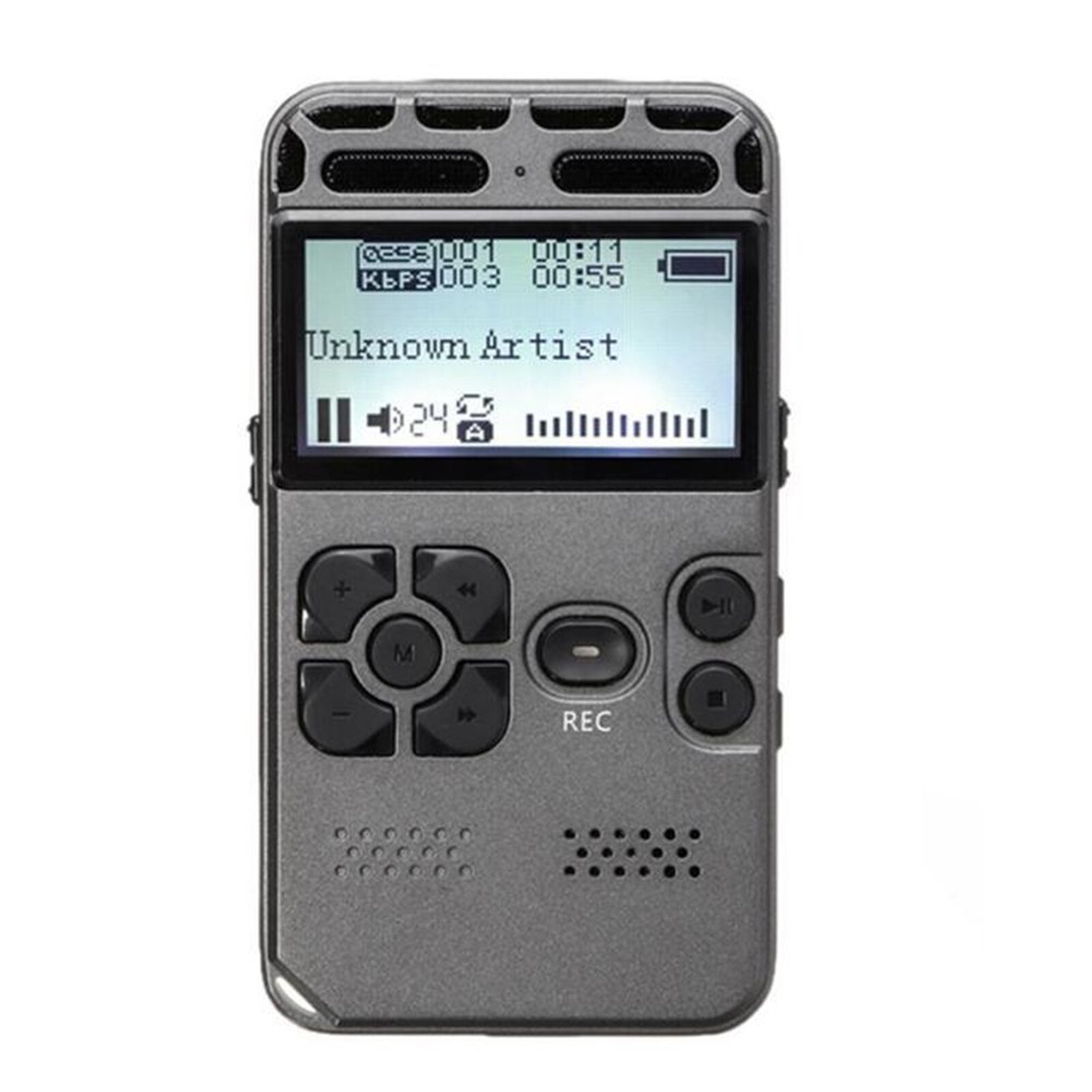FLAC/APE/OGG/MP3/WMA Rechargeable LCD Digital Audio Voice Recorder MP3 Player