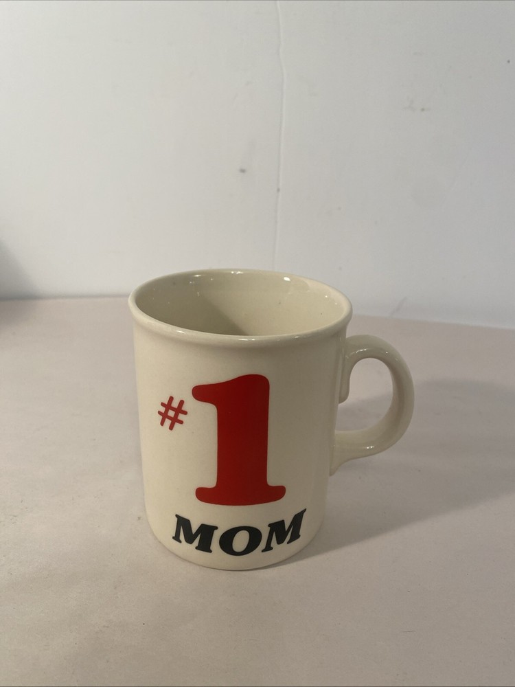 #1 Mom Vintage Coffee Mug, Gift For Mom, Coffee Mug, Made In England
