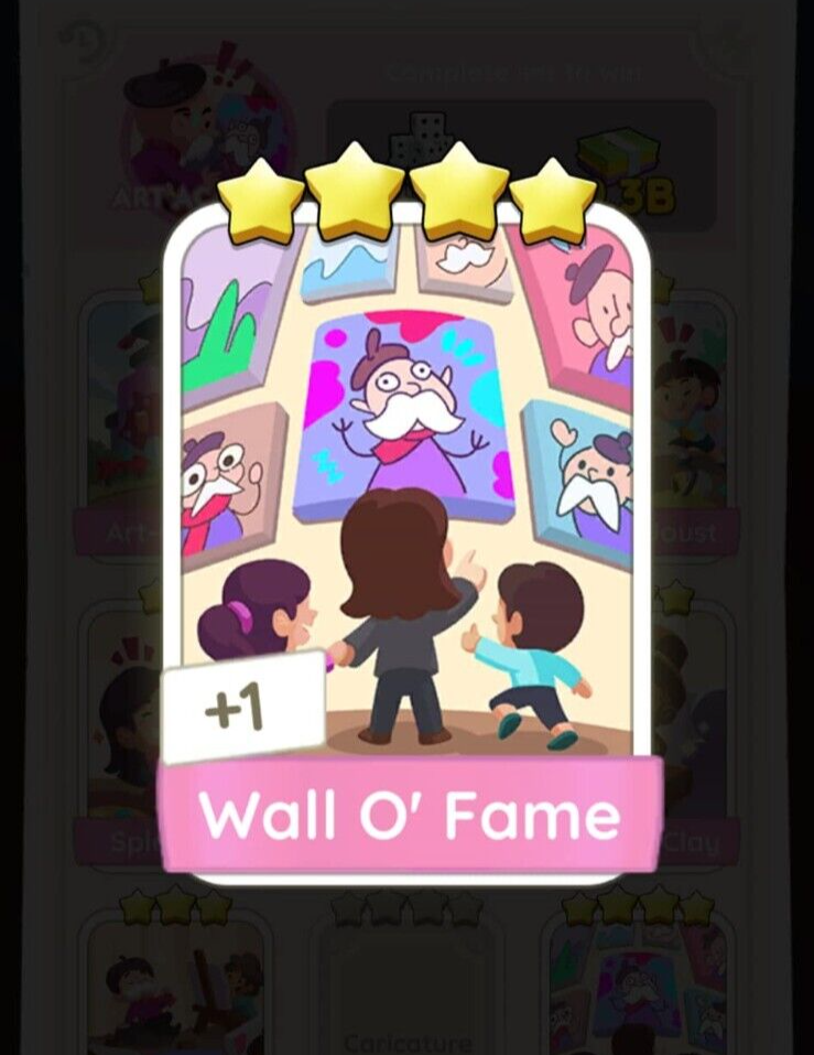 Wall O' Fame | Set 9 🌟🌟🌟🌟 stars