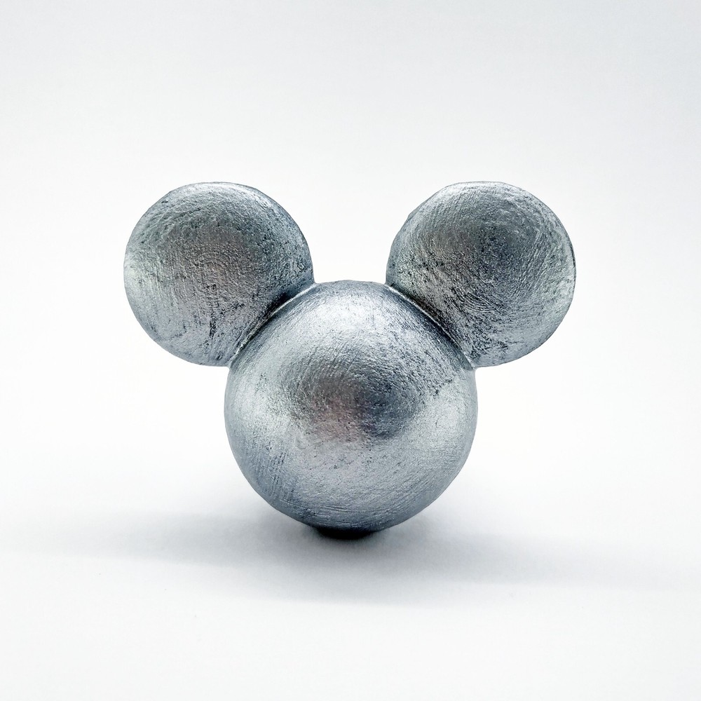 Mickey Mouse Knob | Handcrafted Kitchen Cabinet Dresser Drawer Pull Disney Decor