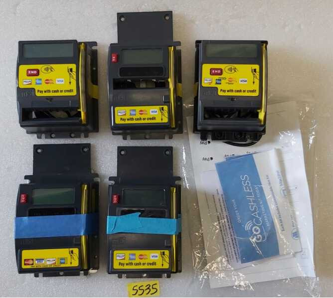 MARS Vending Machine Credit Card Readers Lot of 5 Model 5535-image