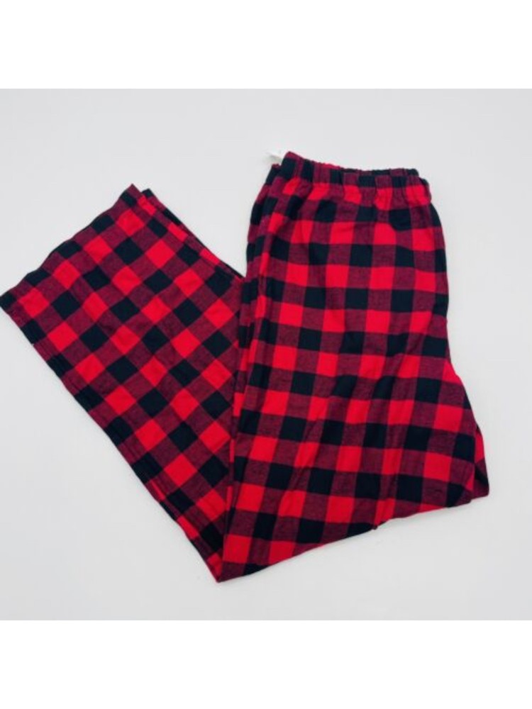 CHARTER CLUB Intimates Red Straight Leg Plaid Sleep Pants Plus 2X
