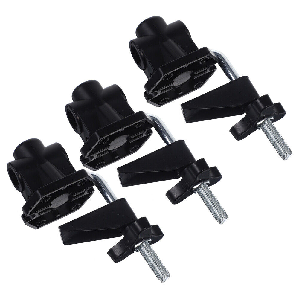 3 PCS Desk Clamp Swing Arm Replacement Parts Clip for Table