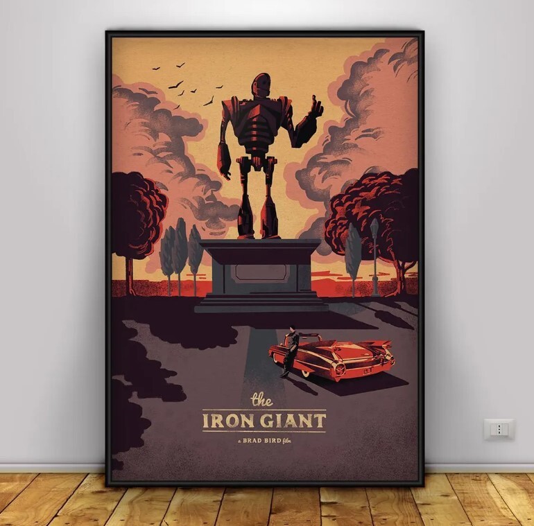 The Iron Giant Poster | Wall Art | Wall Prints | Home Decor 5