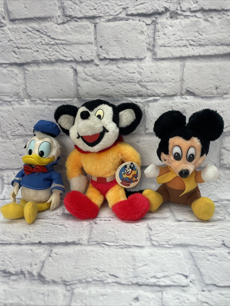 Vintage Disney Cartoon Lot - Mickey Mouse Donald Duck Mighty Mouse  