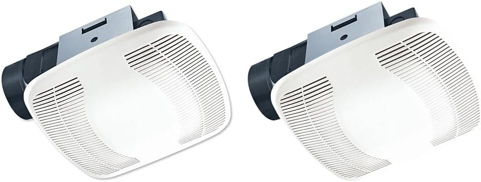 Air King AS50 50 CFM 3 Sone Ceiling Mounted Exhaust Fan - White