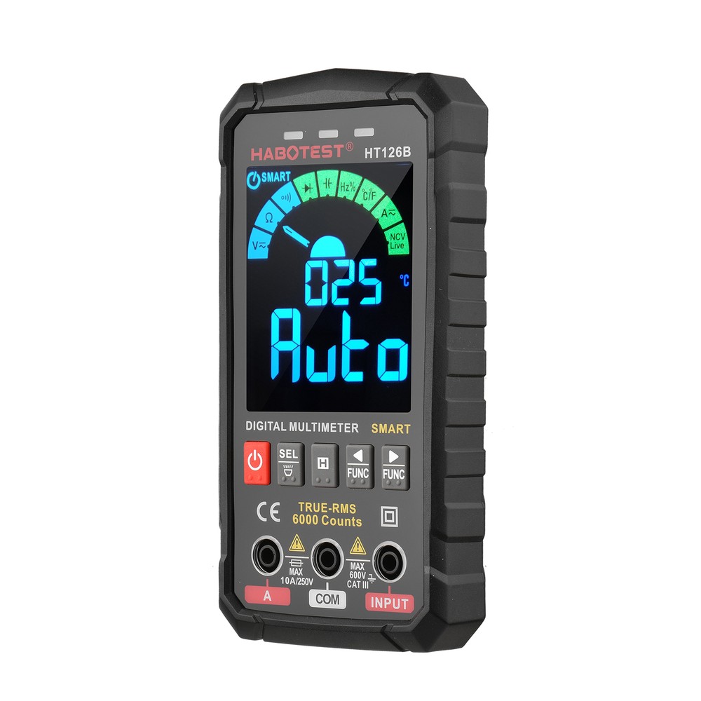 Digital Multimeter Auto  6000 Counts Electrical Voltmeter Tester Meter I0W5