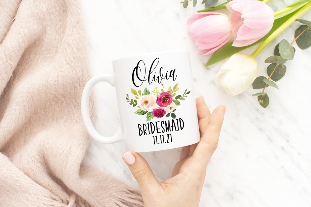 Personalized Bridesmaid Mug Bridesmaid Proposal Bridesmaid Gift Bridesmaid Party