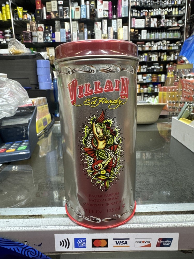 VILLAIN by ED HARDY WOMEN EDP SPRAY 4.2OZ