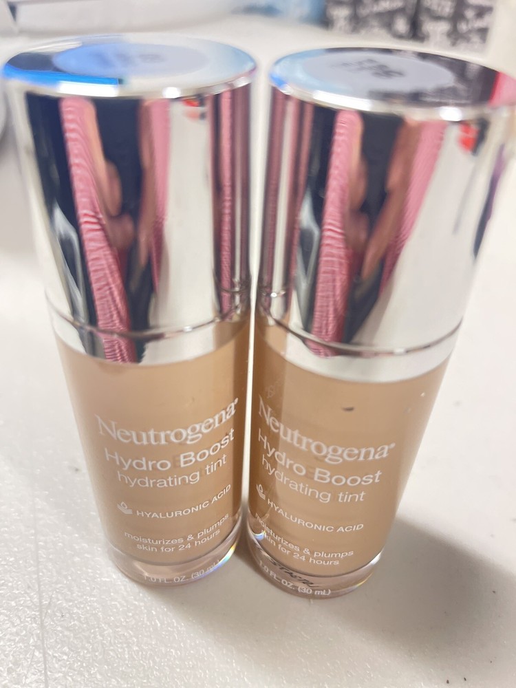 2 pack Neutrogena Hydro Boost Hydrating Tint 1.0 fl.oz-60 Natural Beige