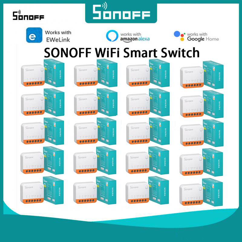 SONOFF MINIR4 WiFi Smart Switch 10A 2-Way Control Mini Extreme Smart Home Relay