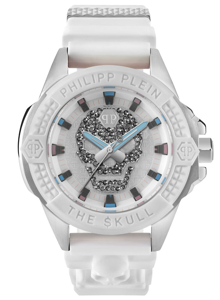 Philipp Plein Unisex Watch The Skull White PWAAA1521