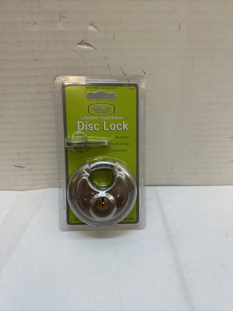 Extra Space Storage Locker Disc Lock  ES-670 2-3/4