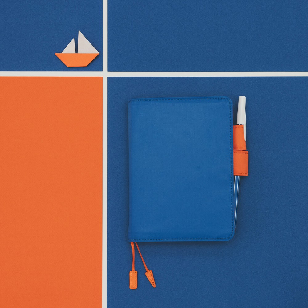 Hobonichi Techo Original A6 COVER ONLY Sunrise Blue Orange New F/S