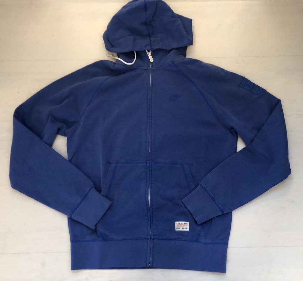 4566 Nike Full Zip Hoodie Grifone On The Back