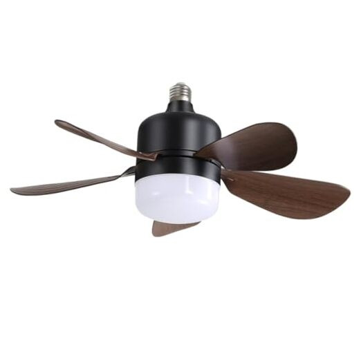 16 Inch Modern Low Profile Ceiling Fan with Lights and Remote Control