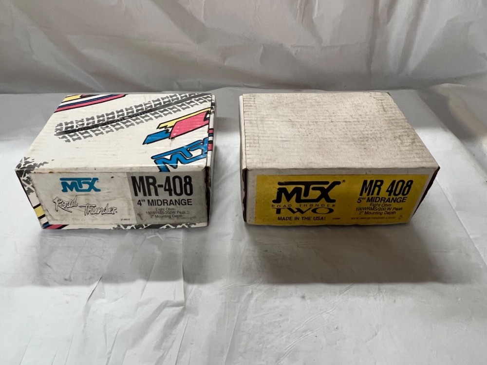 Old School MTX NOS MR-408 speakers