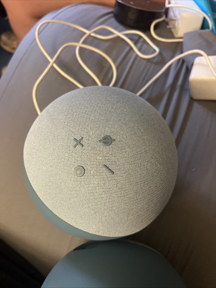 Echo Dot 4th Gen Smart Speaker in Twilight Blue with Alexa