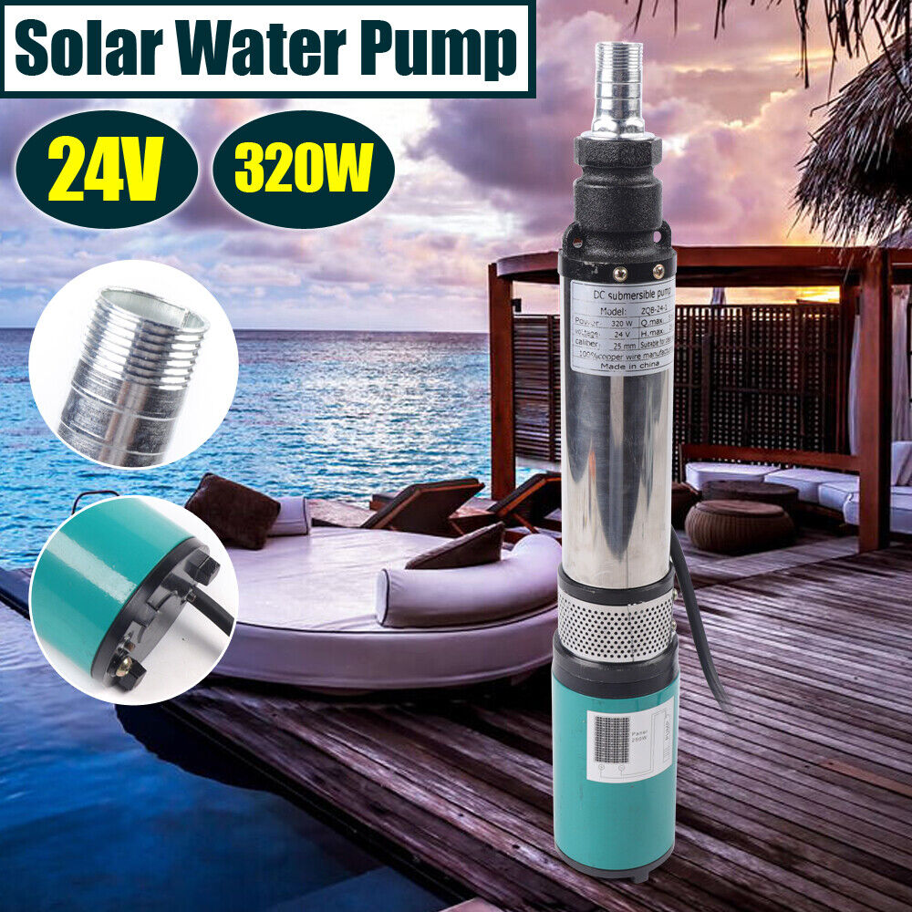 24Volt Solar Deep Well Water Pump New Farm Submersible Irrigation Pump