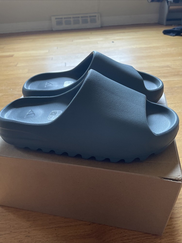 Mens Size 8 - adidas Yeezy Slide Slate Marine 2023 (ID2349) Brand New!