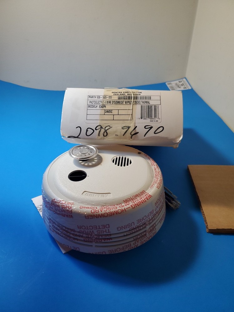 Gentex 908-1025-002 Photoelectric 4 Wire 135 DEG Thermal Smoke Detector