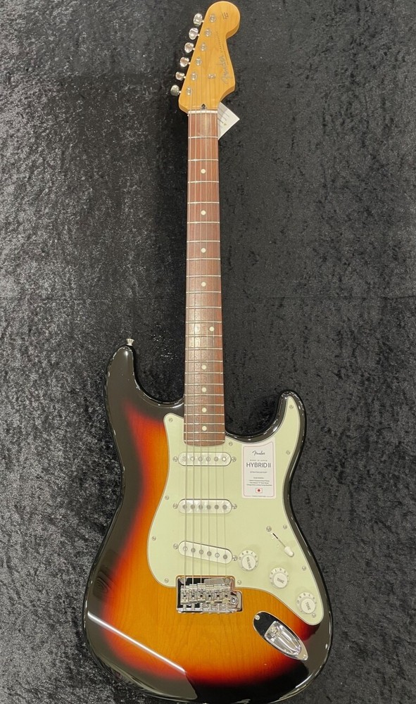 Fender Made in japan Hybrid II Stratocaster 3 Color Sunburst   Rosewood