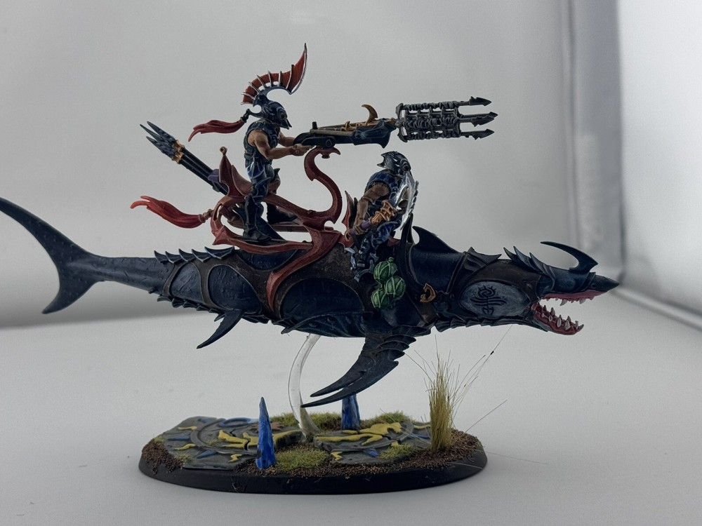 Warhammer Unit Akhelian Alloplex. Fully Assembled/ Pro Painted