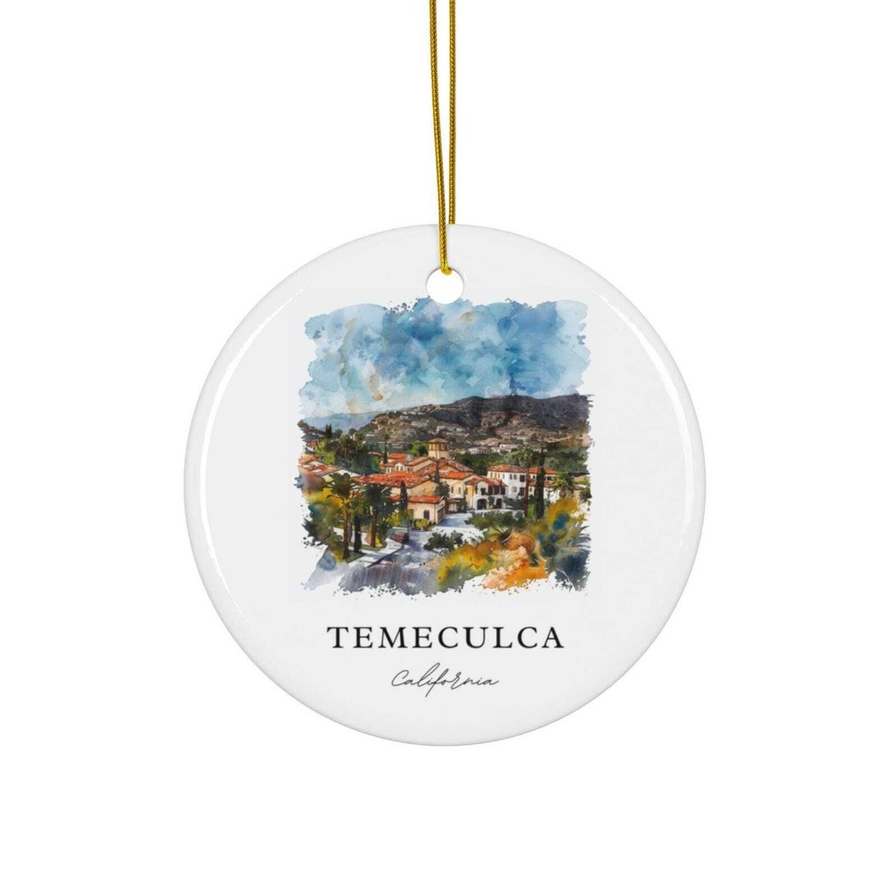 Temecula California Ornament Unique Souvenir Gift Home Decor
