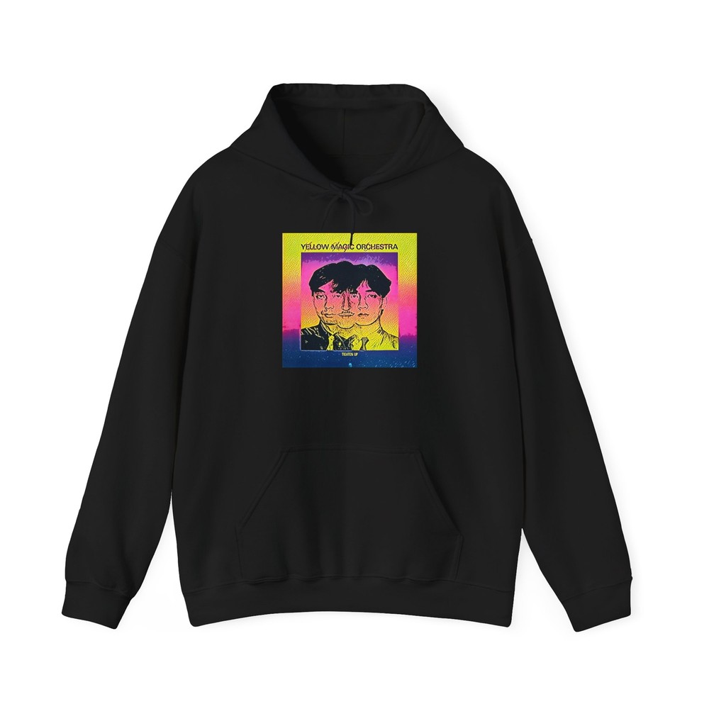Yellow Magic Orchestra Graphic Print Art LS Unisex Heavy Blend Hooded Sweatshirt