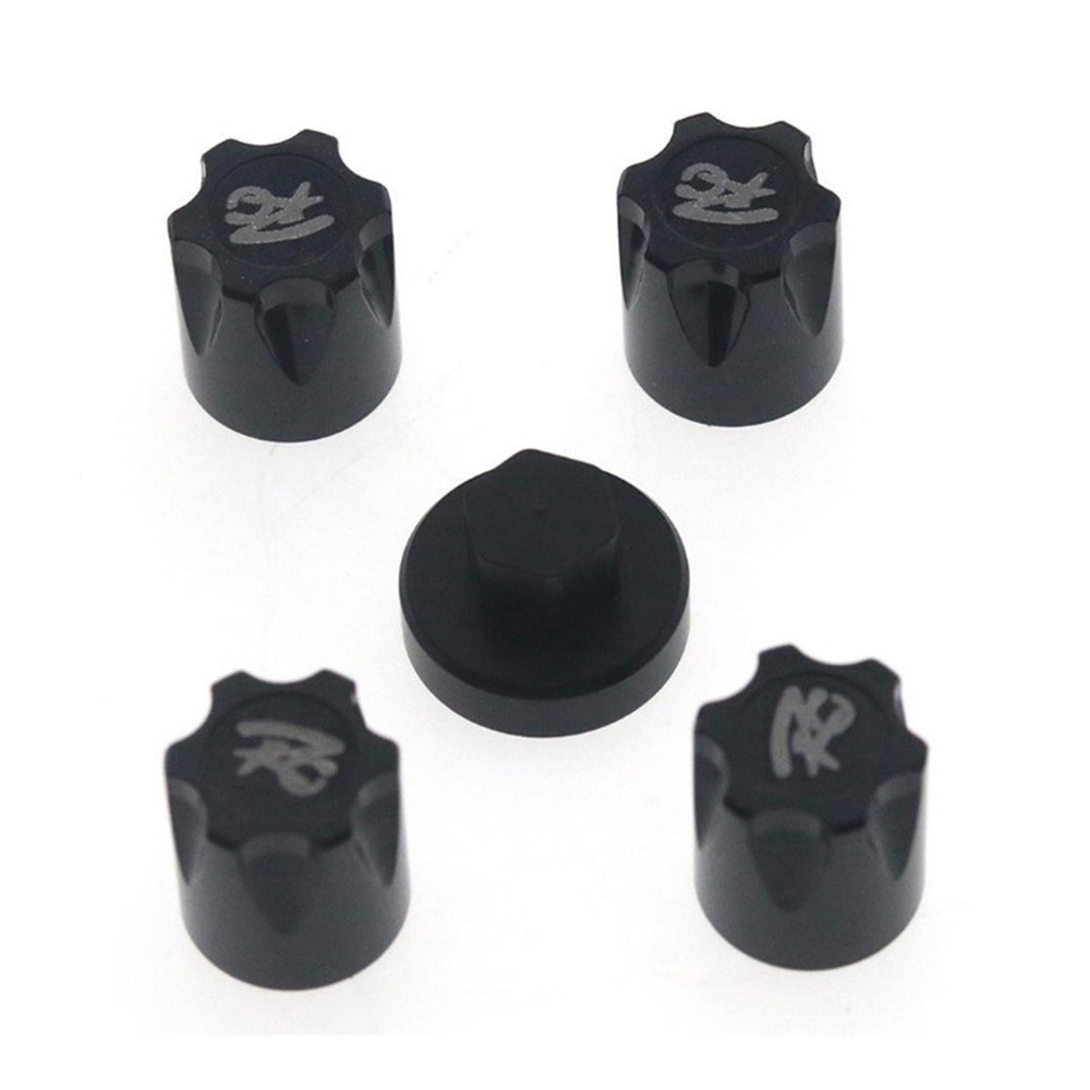 1/10 Aluminum Alloy RC Car Wheel Rim Center Caps M4 Locknut For TRX4 Axial SCX10