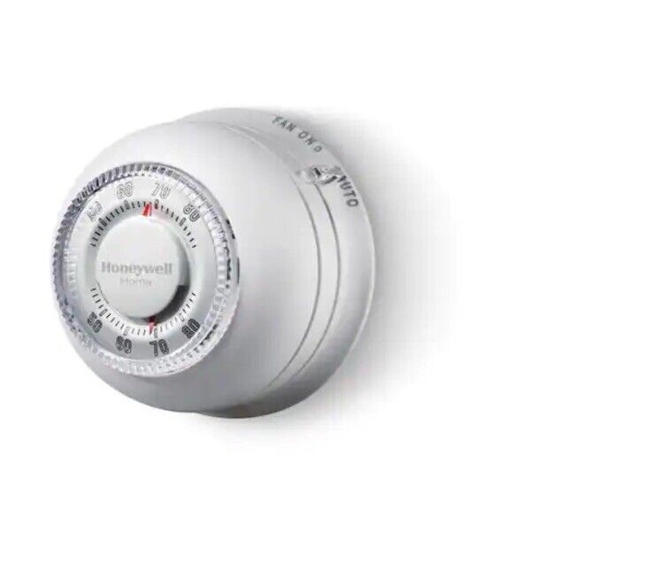 HONEYWELL CT87N ROUND NON-PROGRAMMABLE THERMOSTAT 1H/1C 1 STAGE HEATING/COOLING