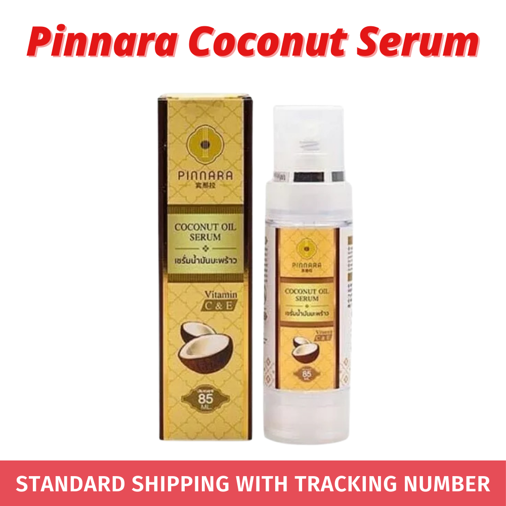 Pinnara Cold Pressed Coconut Oil Serum for Nourishing Body Face Hair and Facial Skincare