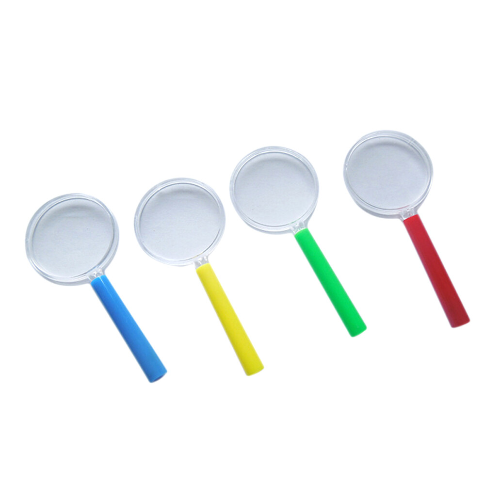 12-Piece Colorful Kids Magnifying Glasses Set for Fun Exploration