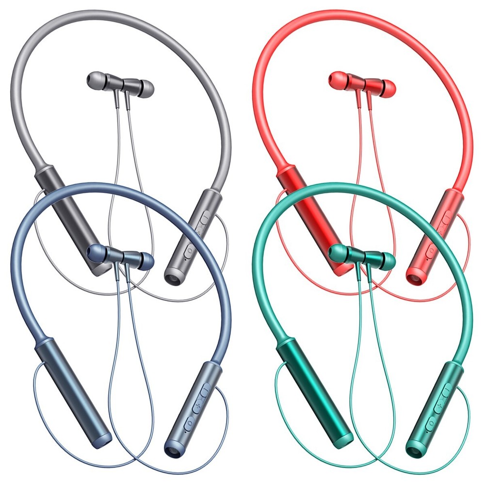 Bluetooth Wireless Headphones Earphone Neckband Sport Earbud For Samsung Galaxy