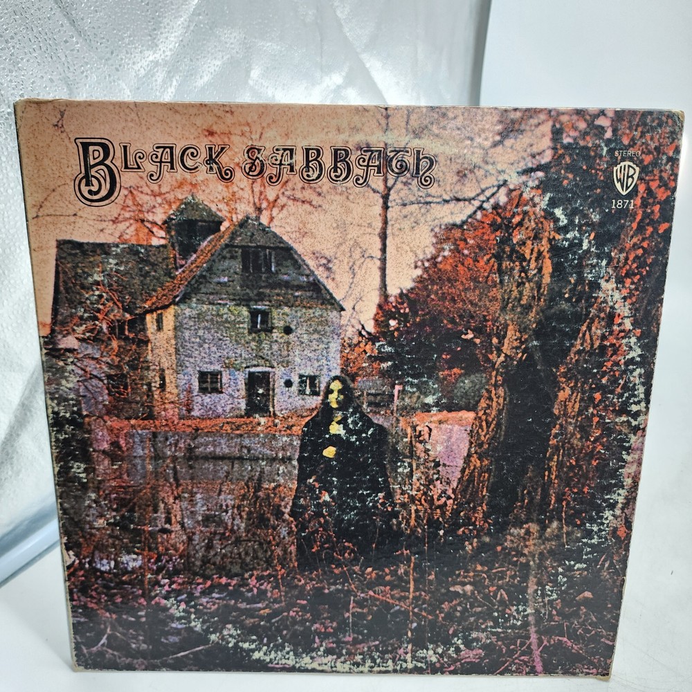 BLACK SABBATH - Self Titled LP (Warner Bros WS 1871, original 1970) Green Label