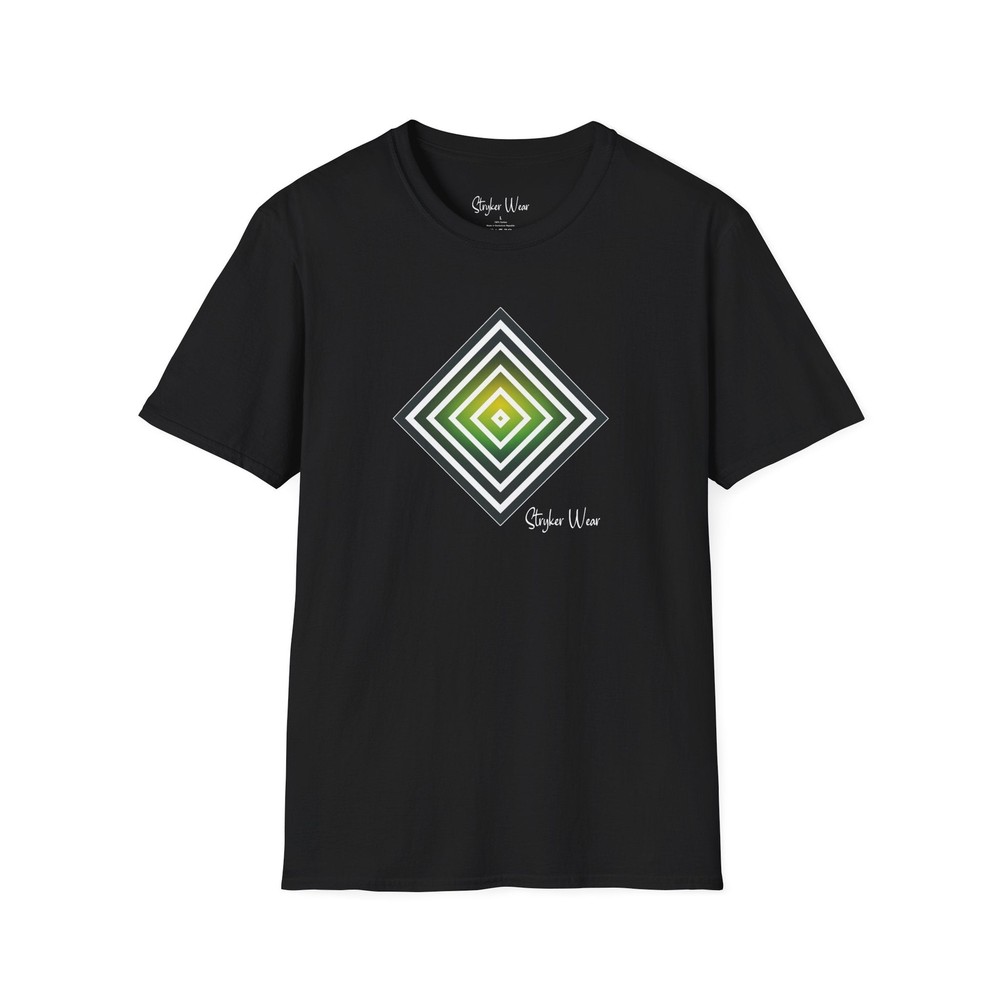 Minimalist Pyramid Bird's Eye View | Unisex Softstyle T-Shirt