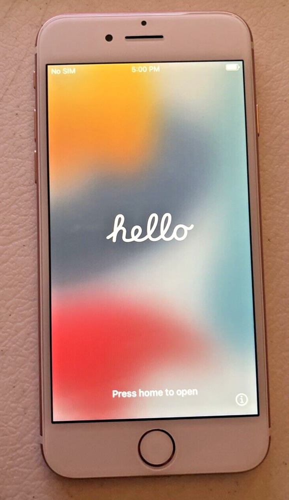 Apple iPhone 7 - 256 GB - Rose Gold/White (Unlocked) - Very Good Condition (A-1)