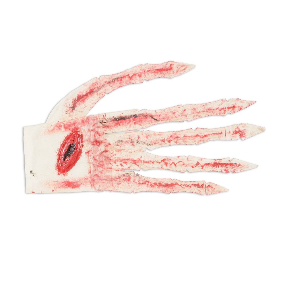 Beistle Bloody Glove Halloween Party Decoration Prop