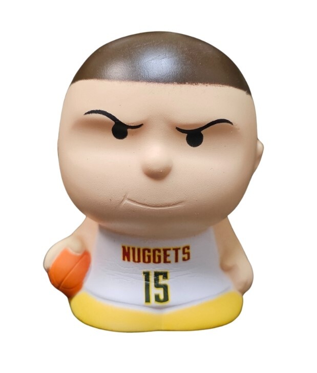 Nikola Jokic Denver Nuggets Series 4 Jumbo SqueezyMate NBA Figurine