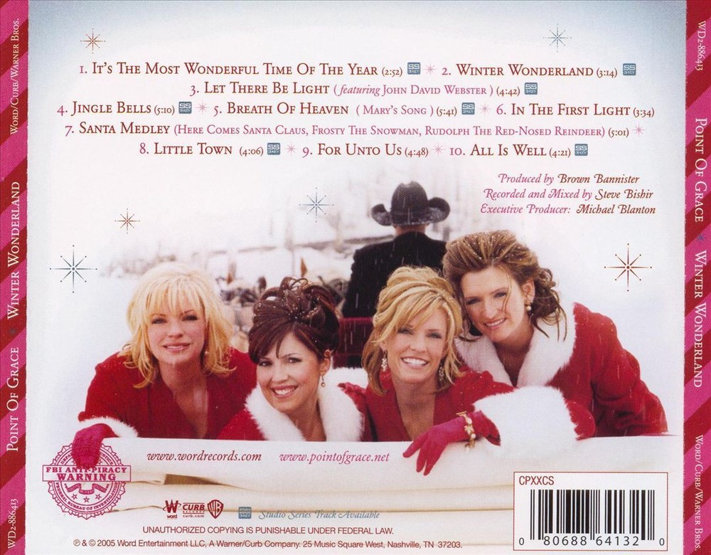 POINT OF GRACE WINTER WONDERLAND NEW CD
