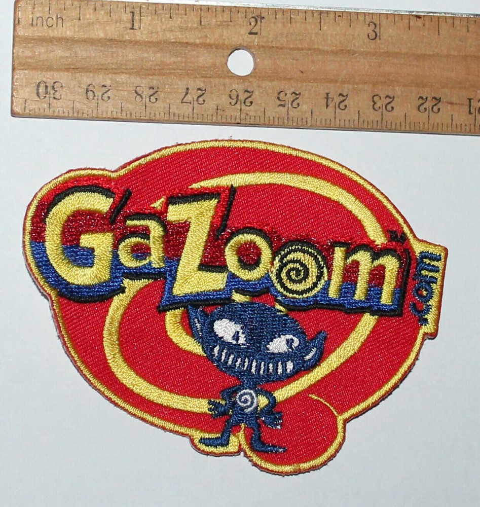GaZOOM Embroidered Custom Sew-On Patch Design