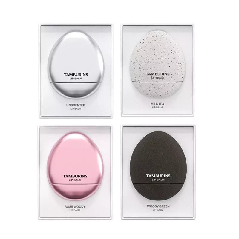 Tamburins Egg Lip Balm 5g Perfumed Lip Care in 4 Scents