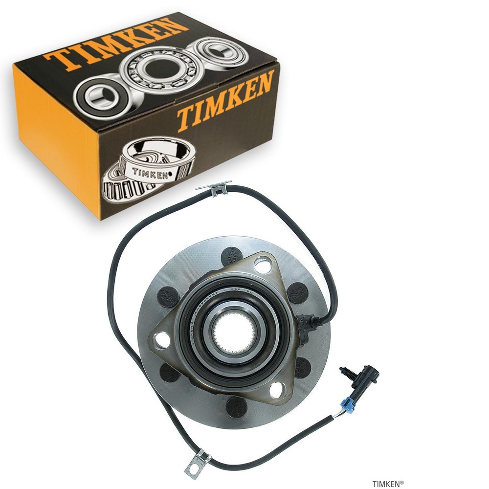 Timken Front Wheel Bearing and Hub Assembly for 1995-1998 Chevy K1500 4WD