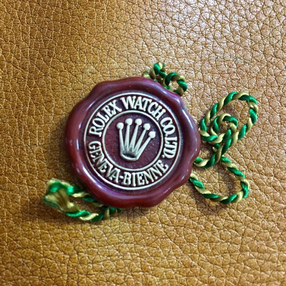 Vintage 1980s Rolex Red Tag GMT Master II Explorer II Submariner Large Crown NOS